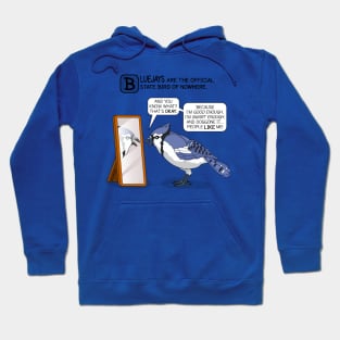 Bluejays by Zoodraws Hoodie